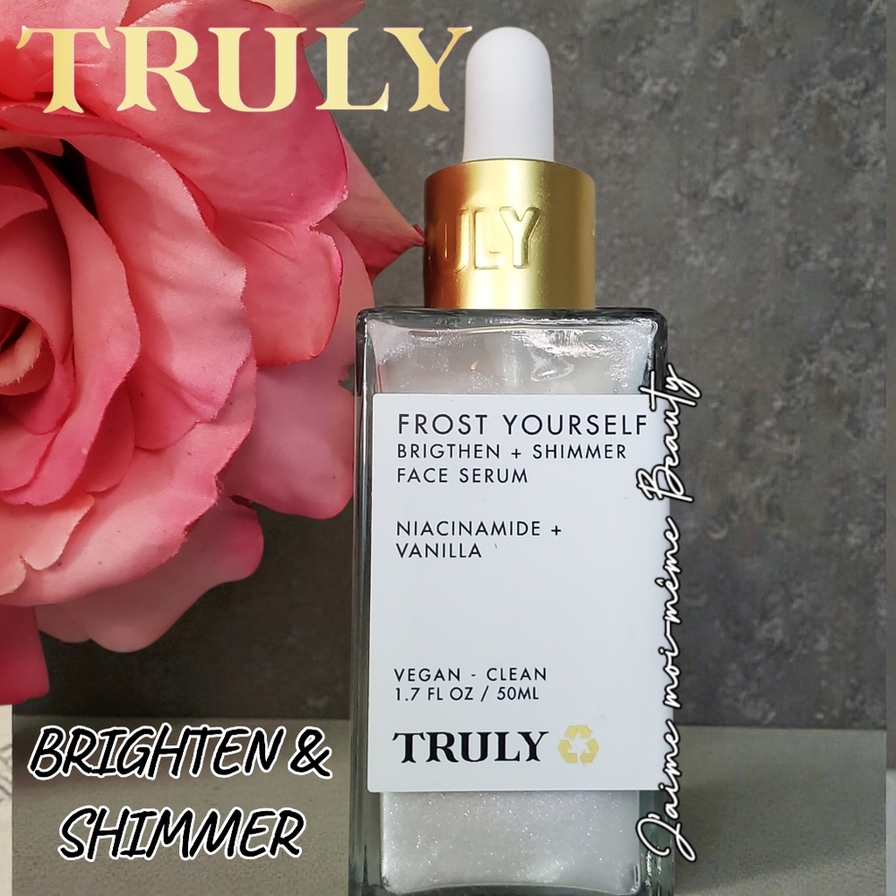 TRULY Frost Yourself Brighten And Shimmer Vanilla Face Serum